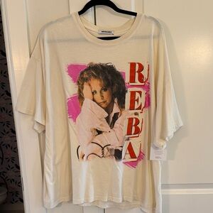 Reba Daydreamer T-Shirt - Cream and Pink